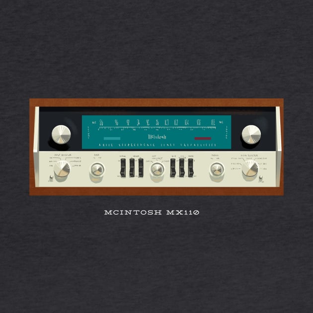 Audio icon: McIntosh MX110 by SerifsWhiskey